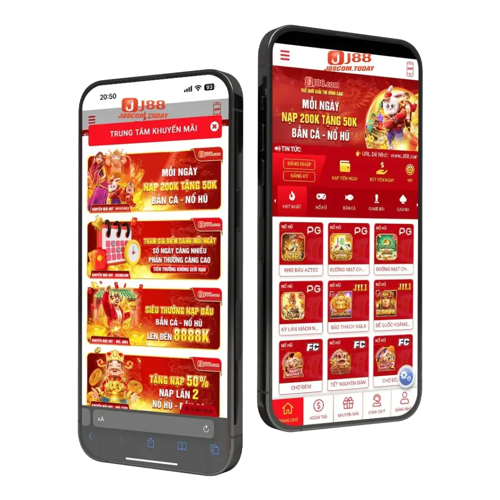 Giao diện 188bet app trên điện thoại